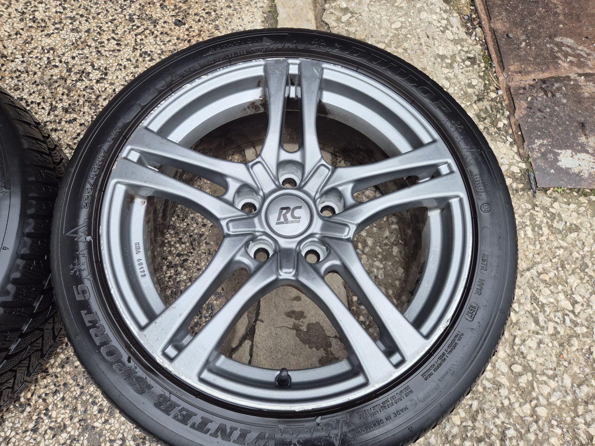 5х120/17 с гуми Бмв 5x120/17 Opel Insignia BMW F10 F11 ф Е60 E90
