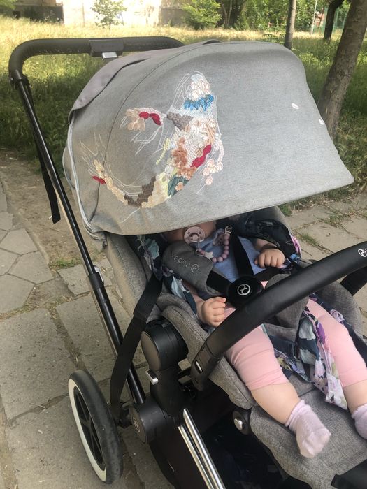 Луксозна количка Cybex Priam Koi – шаси + летен кош