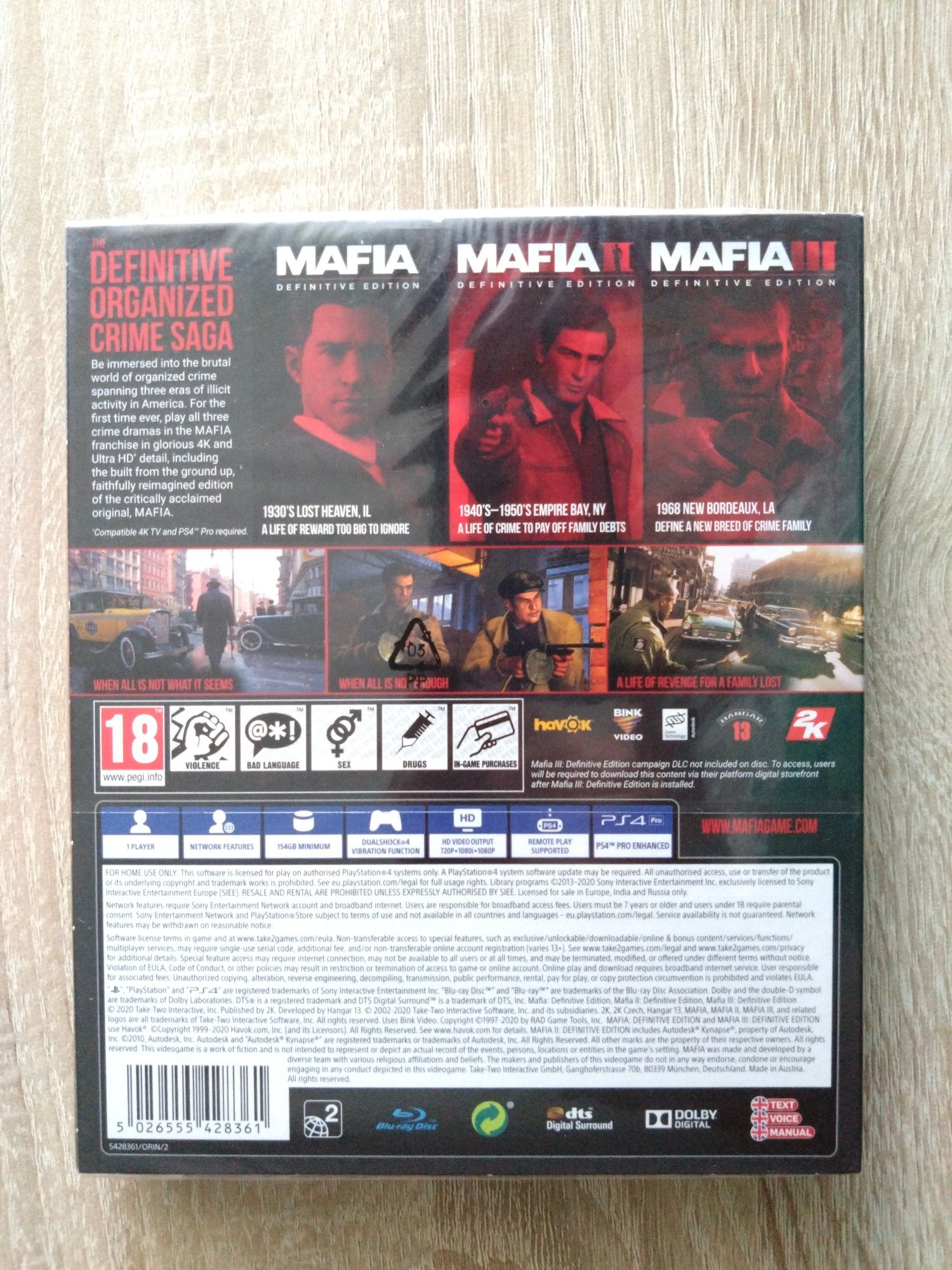 Schimb/vand Mafia Trilogy sigilat