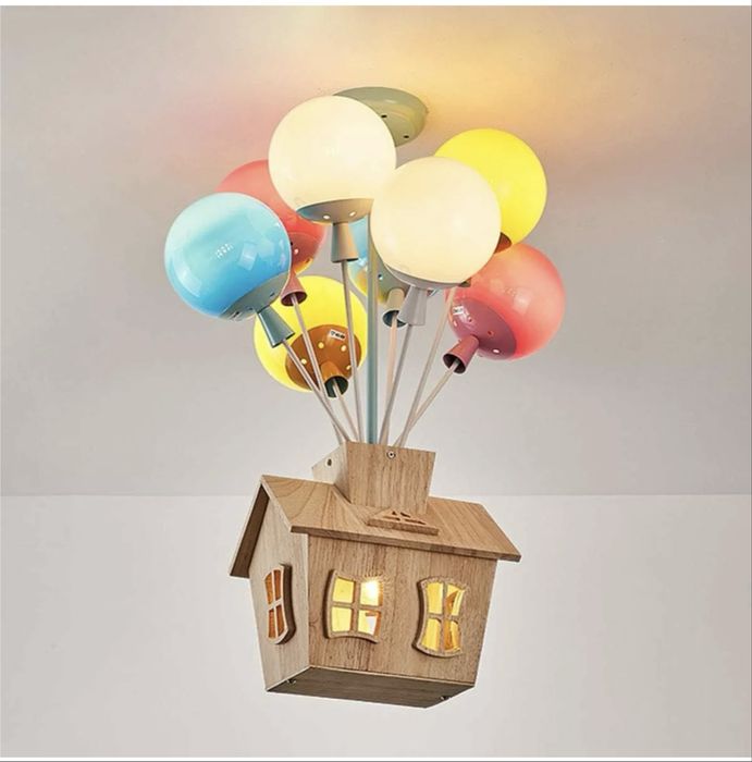 Детская люстра домик