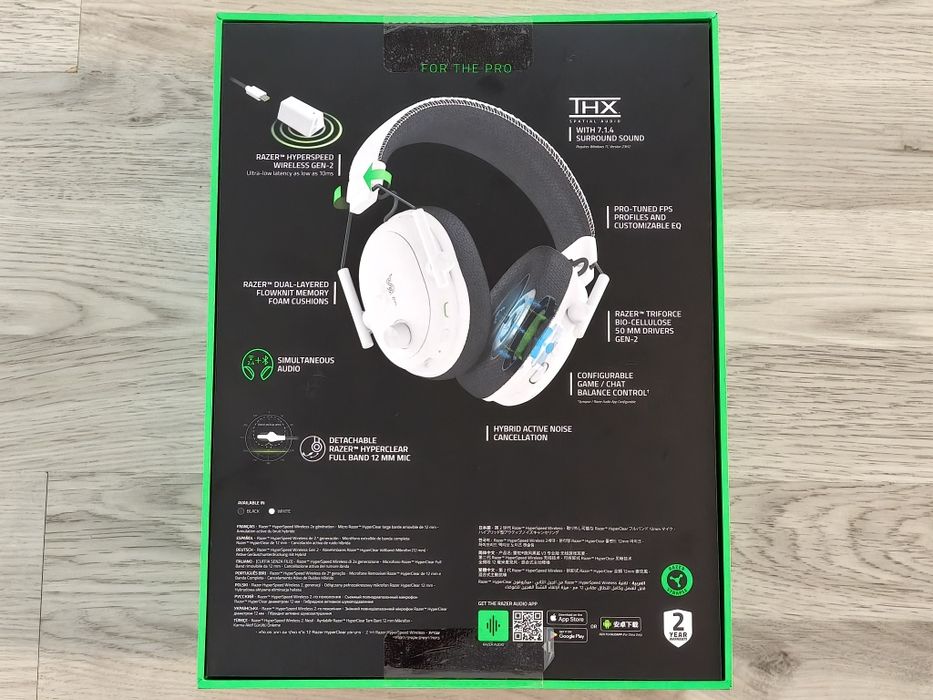 Căști gaming wireless Razer BlackShark V3 Pro NOI