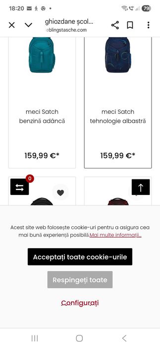 Rucsac de școală  SATCH  45cm