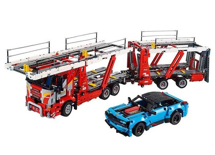 Set LEGO Technic Car Transporter (Transportor de masini) 42098 - NOU