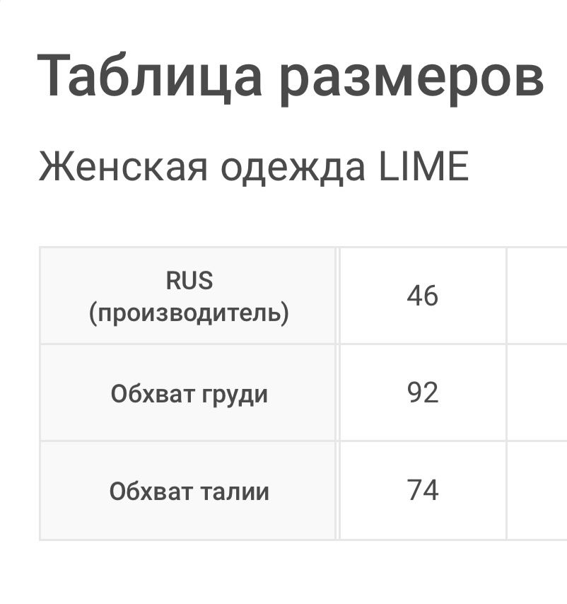 Платье Lime