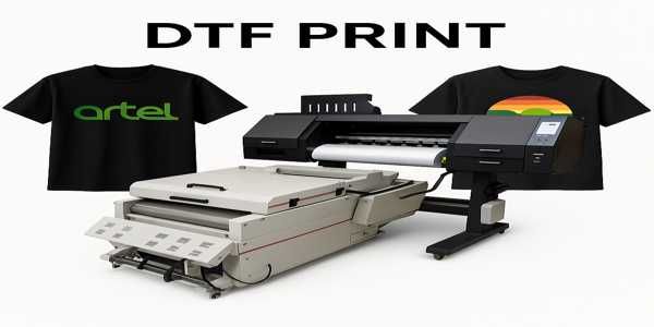 DTF usluga | DTF print | DTF pechat | Futbolkaga logo | Rangli logo