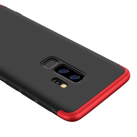 Husa Samsung S9 GKK Full Cover 360 - Negru/Rosu