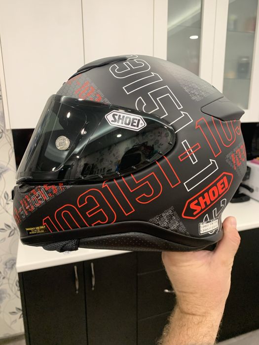 Shoei NXR Permutation TC-1 размер S