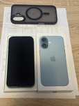 iPhone 16 Teal, Factura si Garantie 2027, 100% baterie