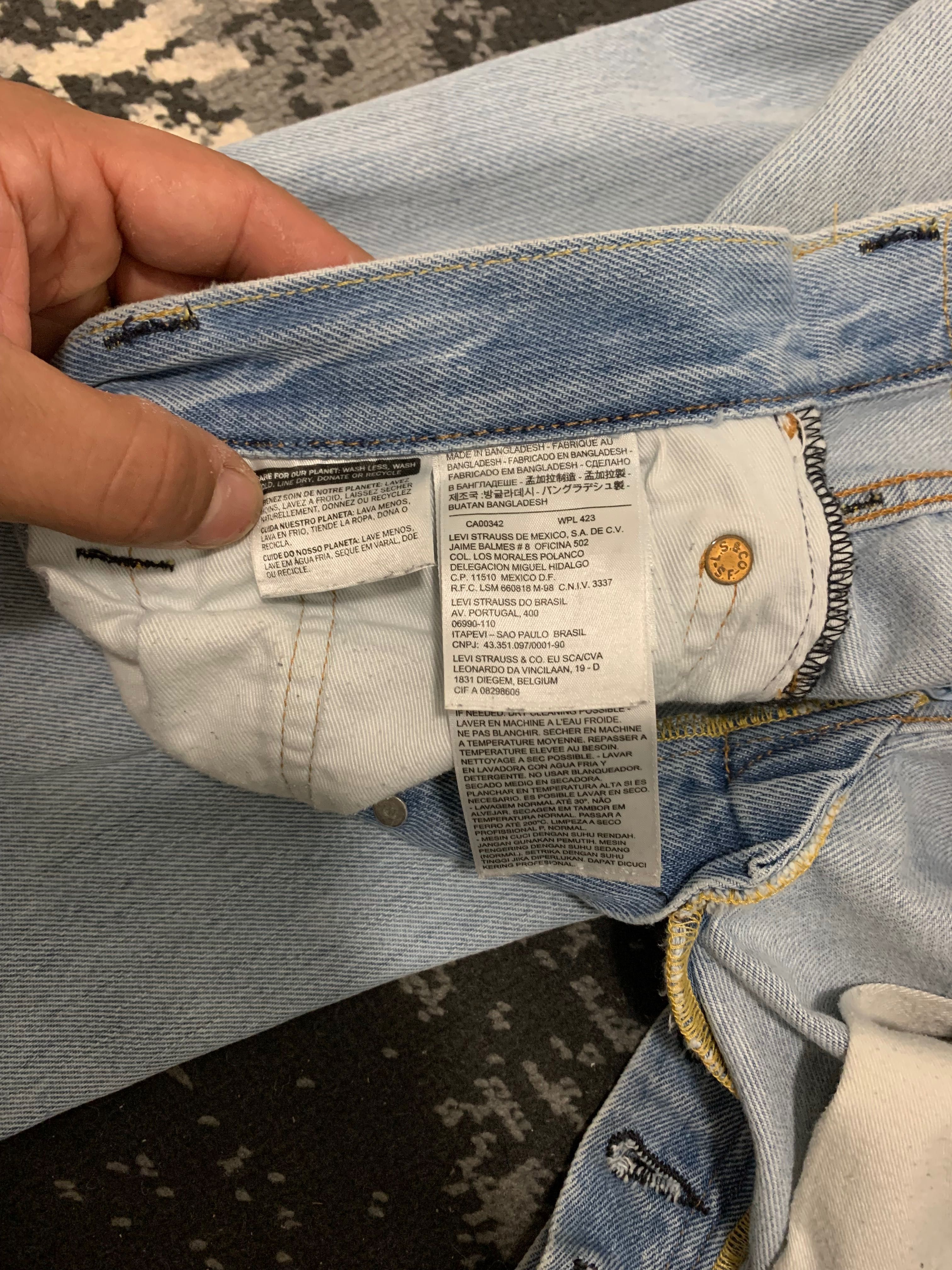 Levis 501ct blugi