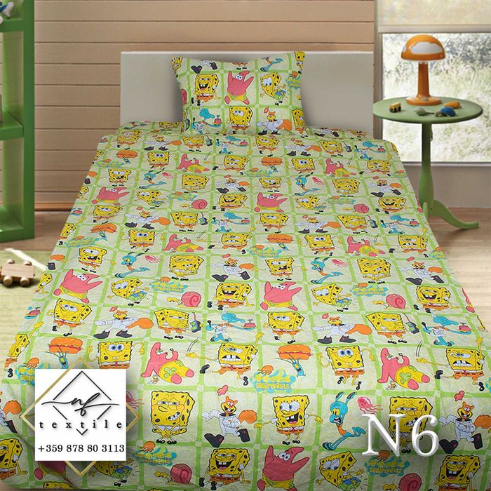 Детски комплекти -Спално бельо по Поръчка!!! 100% памук-Ранфорс