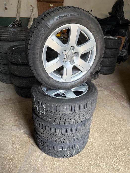 Jante aliaj 5x112 R17 originale Audi  A5 A6  Q2 Q3  CU ANVELOPE IARNA