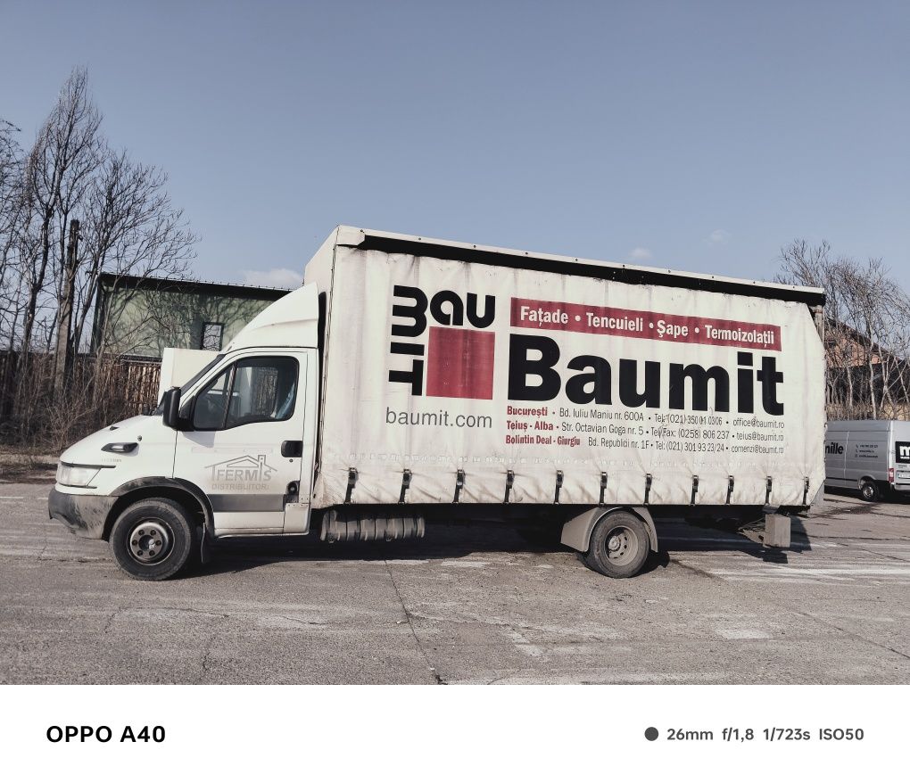 Iveco daily 2007 12 paleți cu lift
