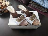 Vand Sandale Stone Creek din piele masura 40