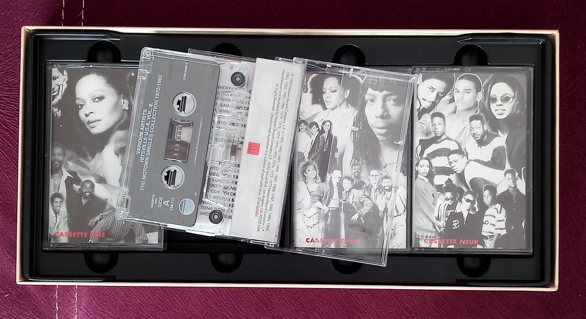Casete Audio"Hitsville U.S.A."Motown Collection,Made in .US.