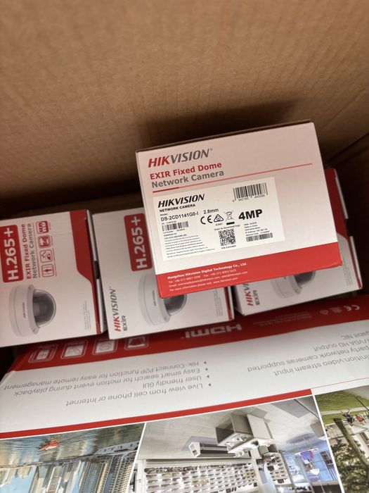 Hikvision kit 4 canere
