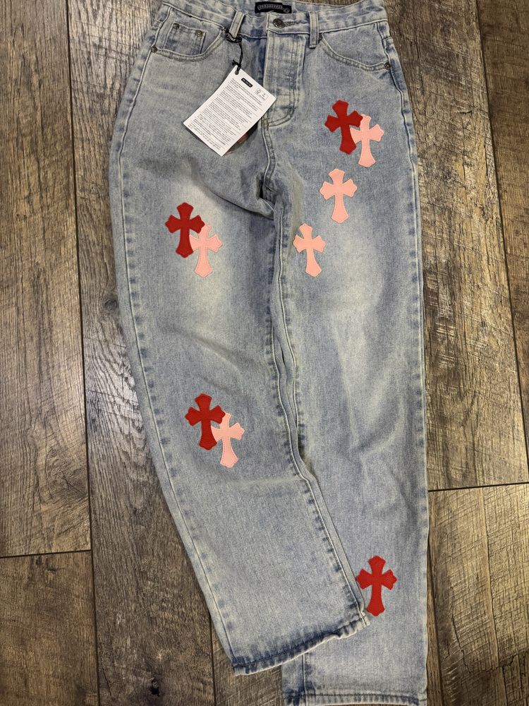 Дамски дънки chrome hearts