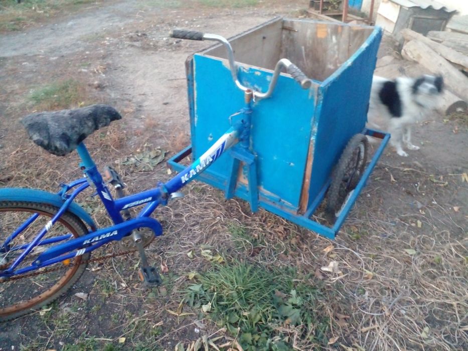 Трехколесный велосипед рикша