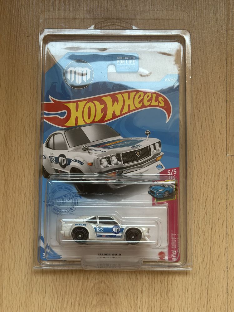 Hot Wheels Mazda RX-3 Mad Mike STH (Super Treasure Hunt)