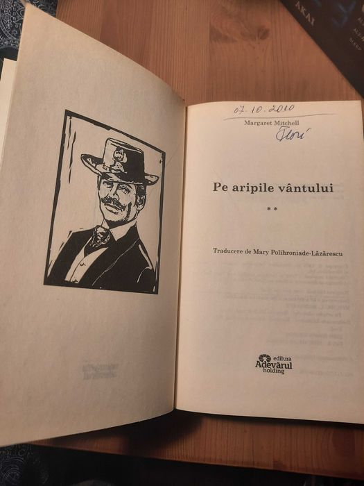 Volumul 100,  Pe aripile vantului, biblioteca "Adevarul"