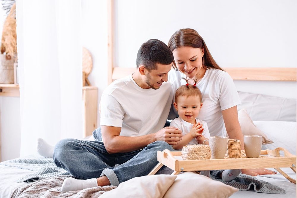 Фотограф в Ташкенте. Семейная фотосессия в студии.