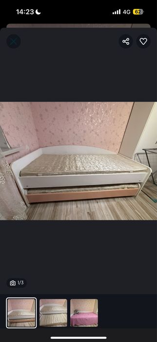 Отдам кровать детскую