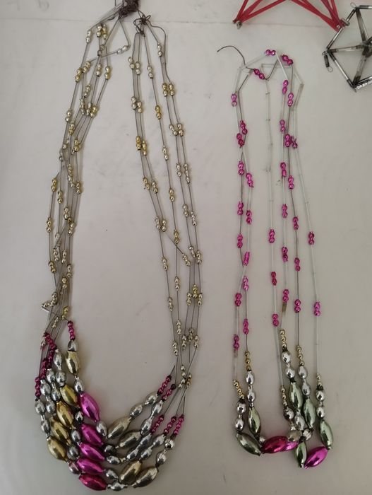 Ёлочные игрушки продам стеклярус