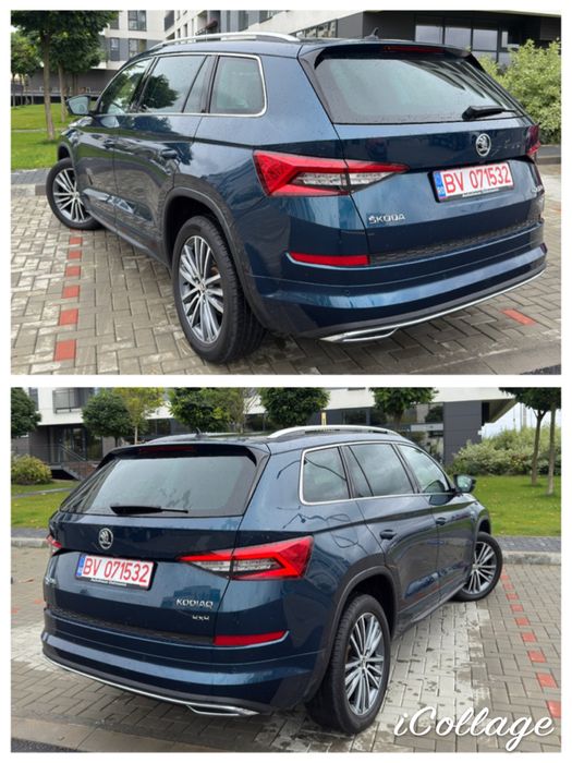 Skoda Kodiaq L&K 190cp 4x4 Led Camere 360 Carlig 7 Locuri