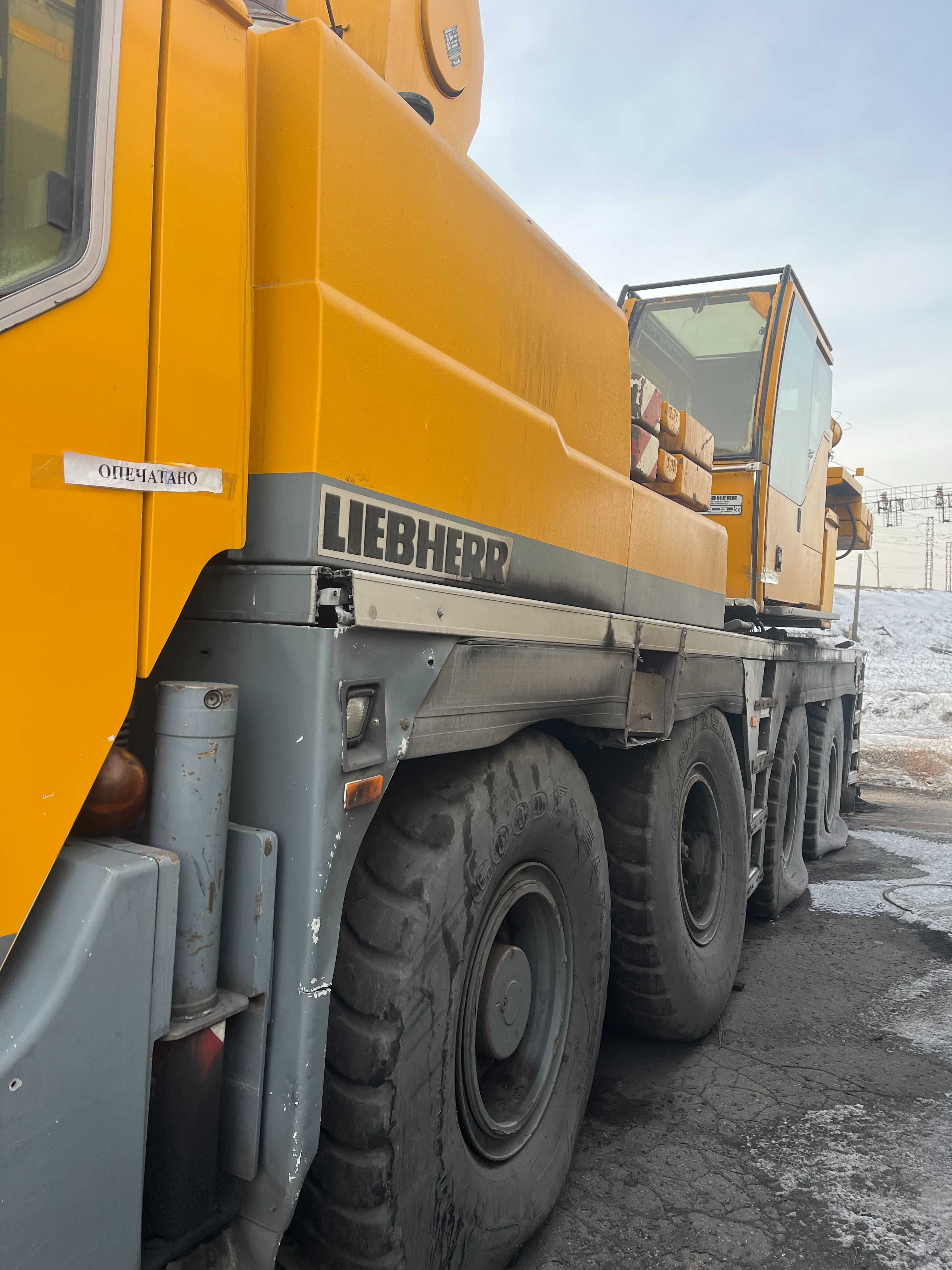 Кран liebherr LTM1060/2