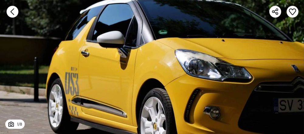 Citroën DS3 Citroen DS3 1.6 THP Sport Chic,Navigație,stare impecabilă