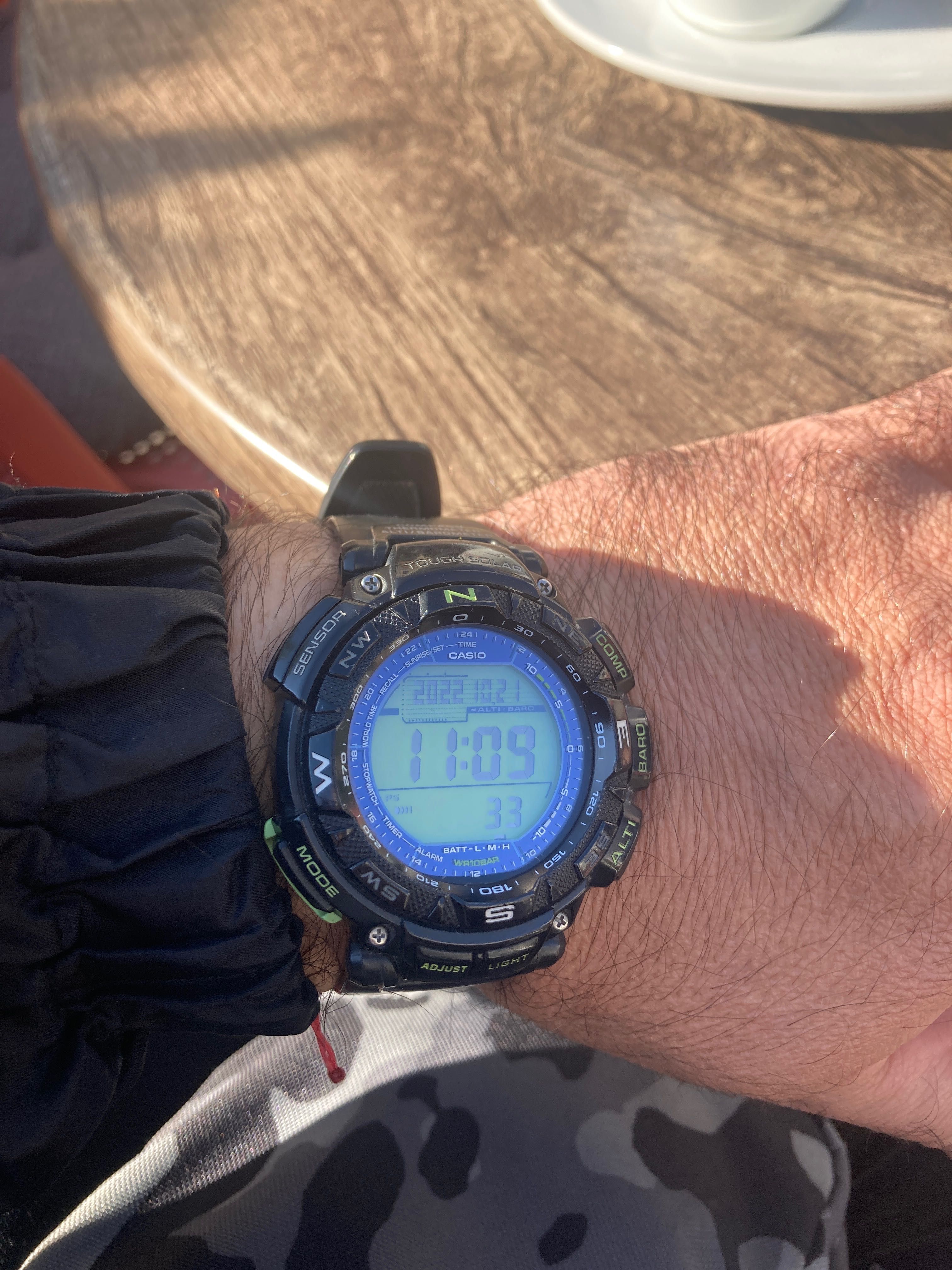 Casio protrek tough solar!!