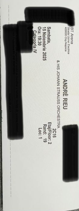 Bilet concert ANDRÉ RIEU