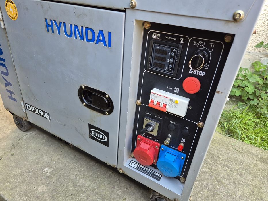 Generator Diesel, Heavy Duty, HYUNDAI DPX9.6, 230/400V, 9.6KW