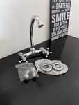 Batetie inox chiuveta cada baie nou-nouta