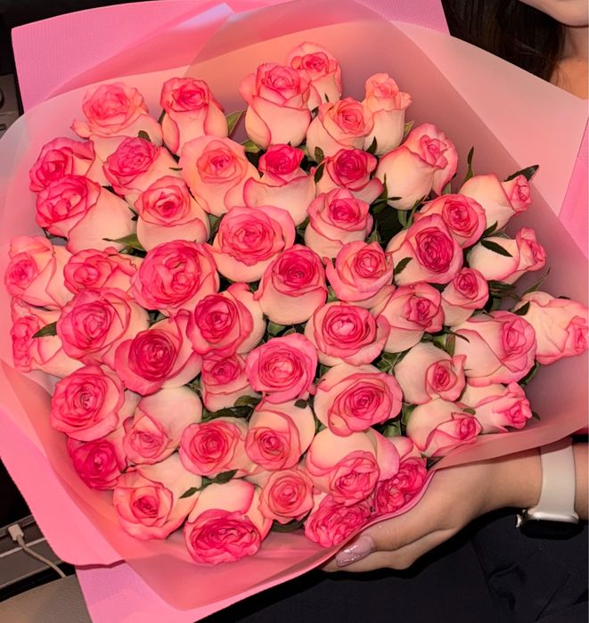 Цветы свежие роза