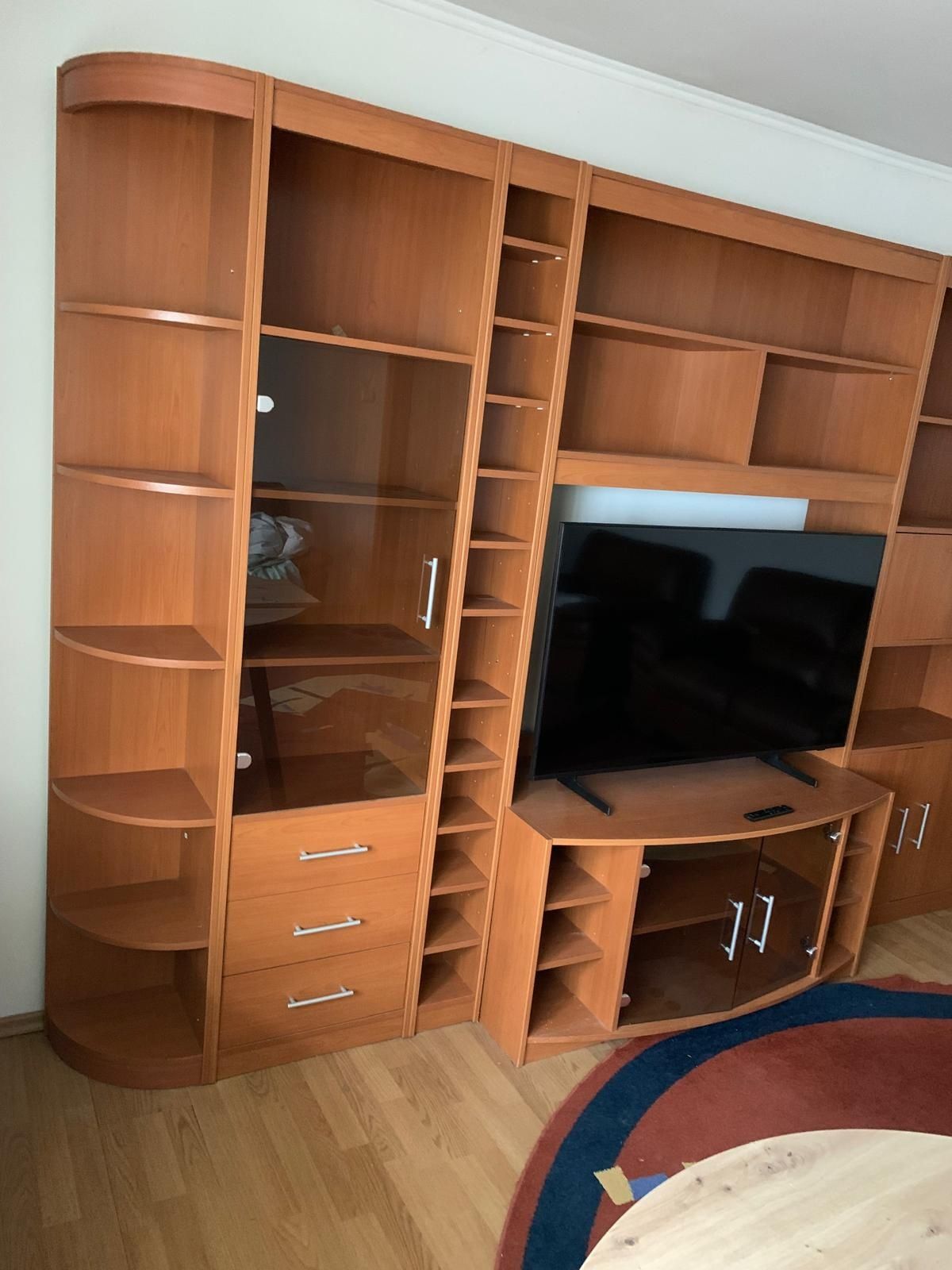 Mobila living Elvila 3.3m latime 2.1m inaltime loc TV