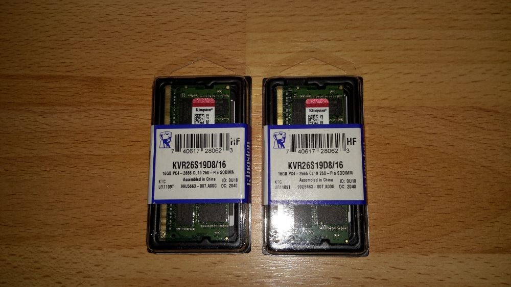 .Memorie RAM 16GB SODIM dual  DDR4