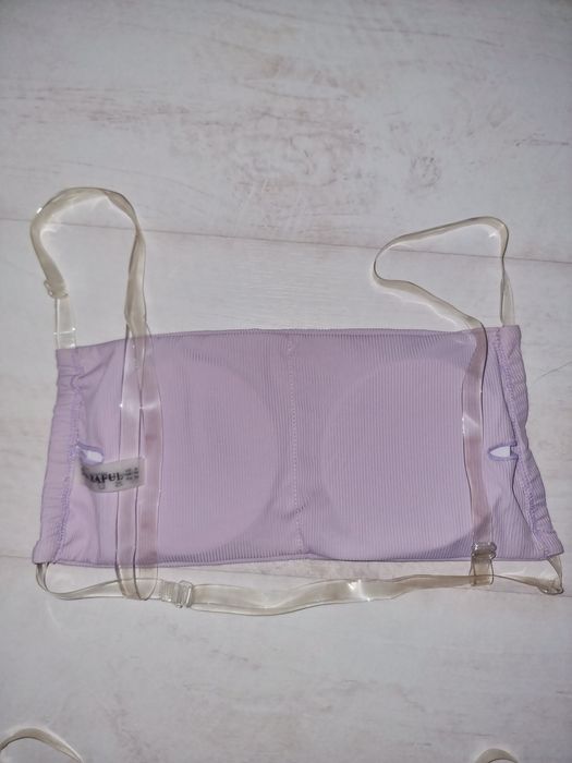 Clear Strap Liliac Swimwear - Limited Edition