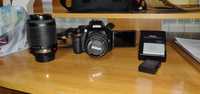 Nikon D5200+ doua obiective 18-55 și 55-200mm