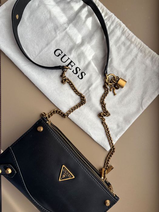 Черна чанта Guess USA