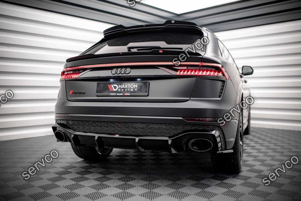 Prelungire difuzor bara spate Audi RSQ8 Mk1 2019- v7 - Maxton Design