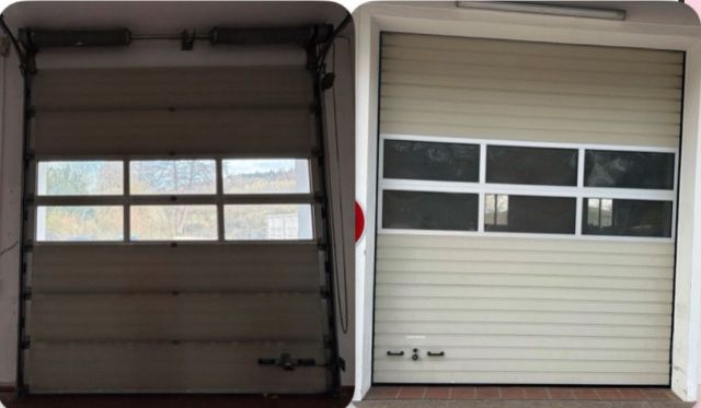 USA SECTIONALA INDUSTRIALA  poarta hala garaj H 356 x L 313 Garantie