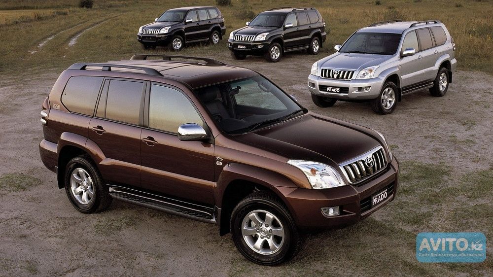 Запчасти подкрылки и брызговики на TOYOTA LAND CRUISER PRADO 120