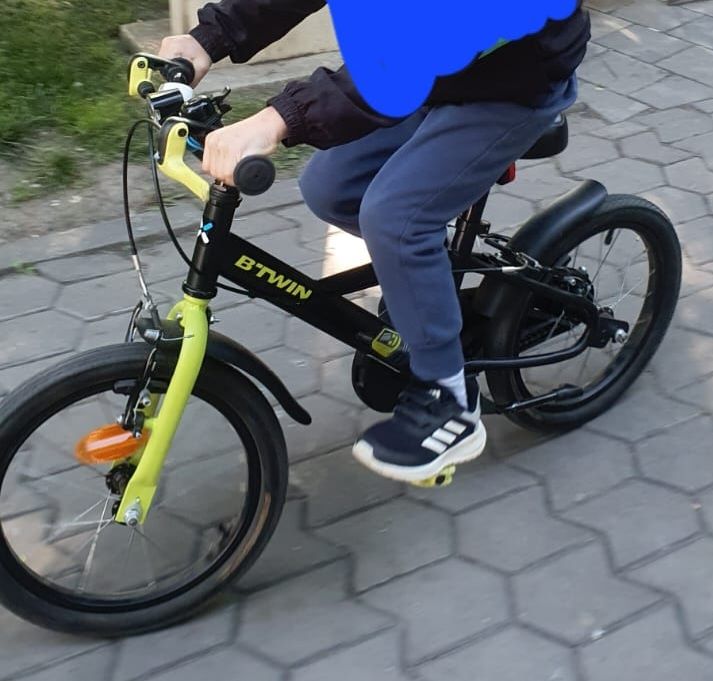 Bicicleta b'twin 16 inch copil începând cu 4 ani