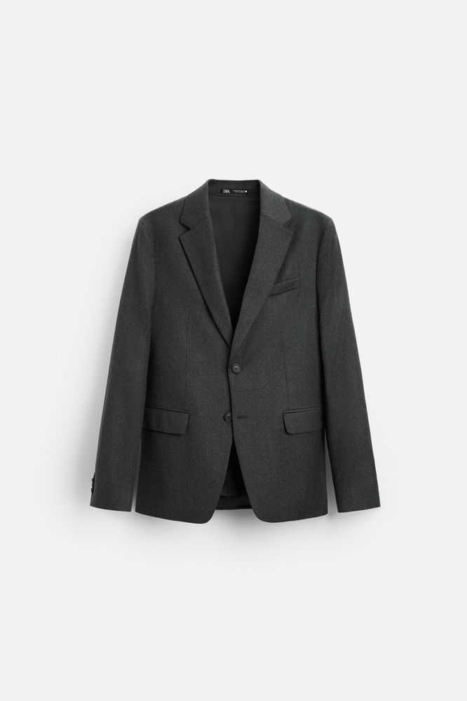 Сиво оувърсайз сако Zara Размер XS