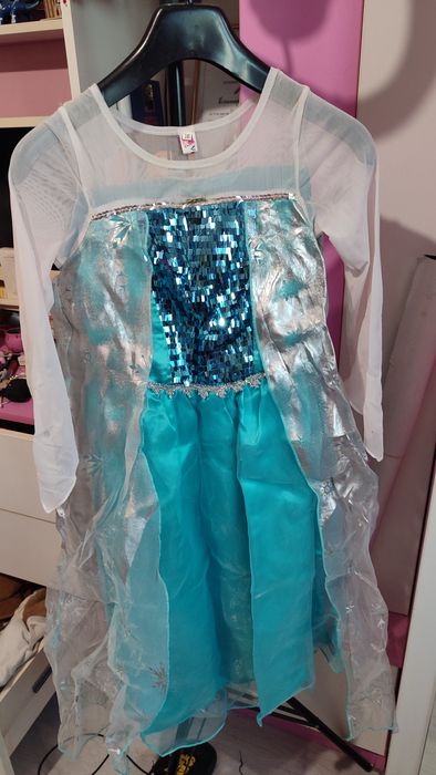 Рокля Елза карнавален костюм