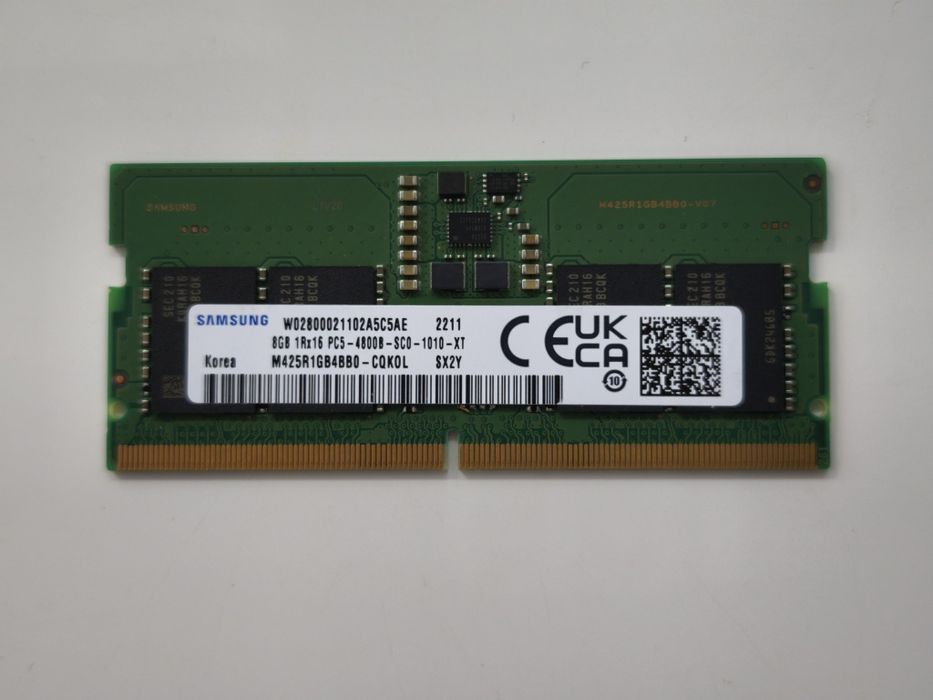 Продам оперативную память DDR5 Samsung на 8 гб