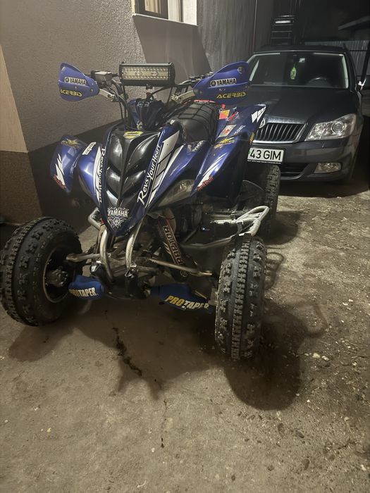 2 atv kymco kxr 250/yamaha raptor 350 cu acte( schimb doar cu atv 4x4)