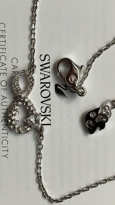 Colier Swarovski+Victoria’sSecret+ brățară argint+lant+inel argint