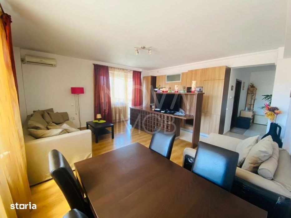 Apartament de inchiriat 3 camere, balcon, garaj, Zona Sub Arini