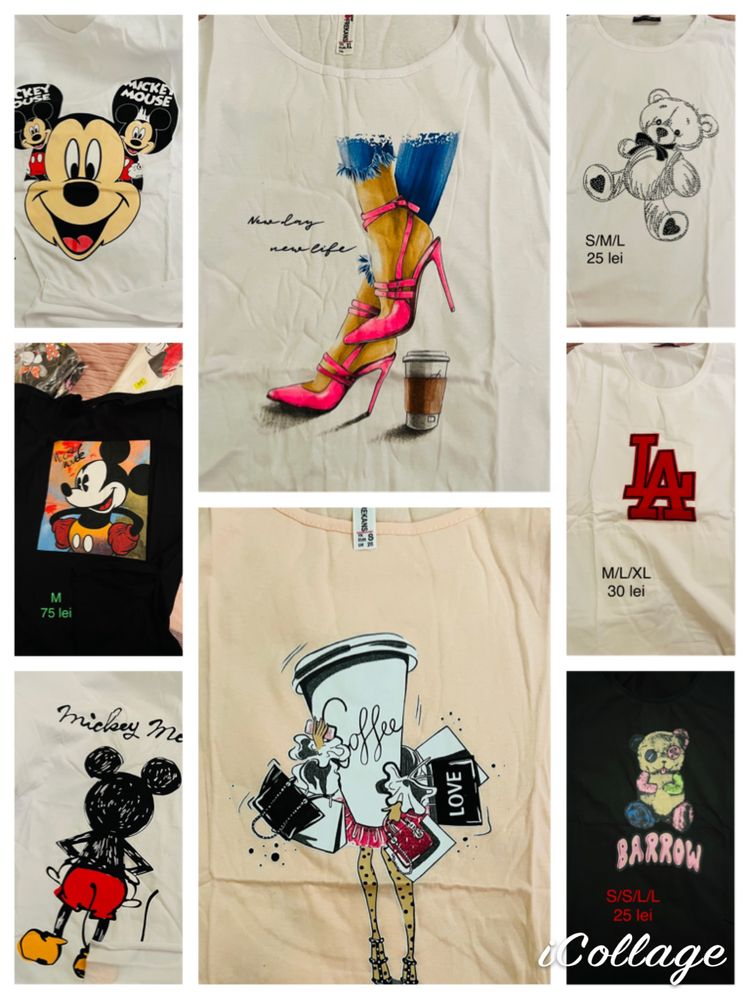 Tricouri dama bumbac Disney / Fashion